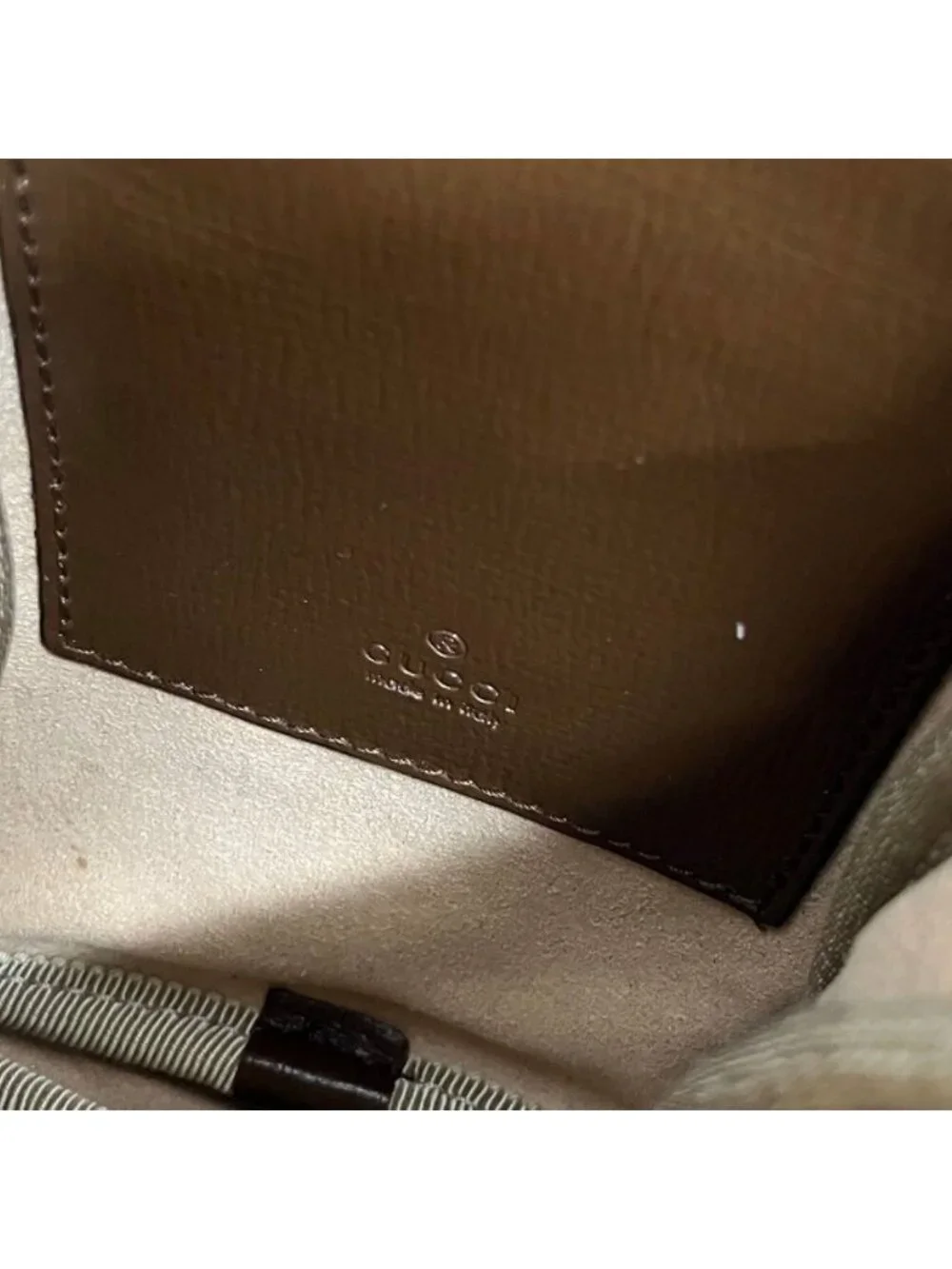 Gucci Interlocking Shoulder Bag GG Supreme Leather
